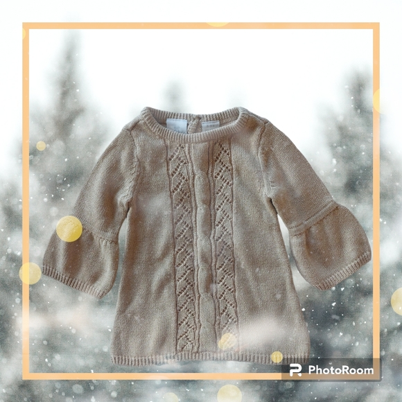 Stunning Sweater Dress for your Baby Girl by Koala Kids, Perfect for Christmas - Picture 2 of 11